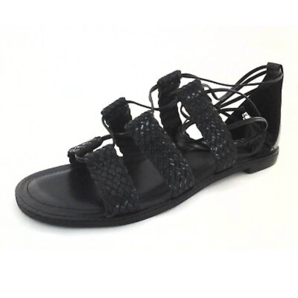 MICHAEL KORS Sandals Black Strappy GLADIATOR